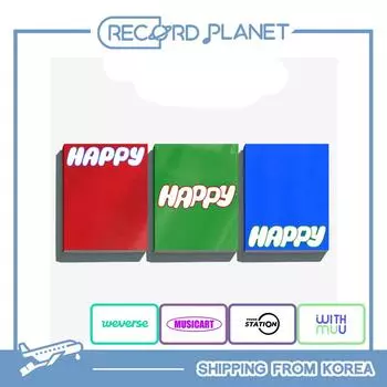 Jin - Happy 1-й сольный альбом [Lucky Draw] Random(WithMuu LD)