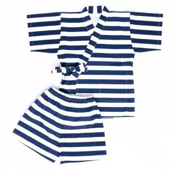 Jinbei Boys Navy Border Pattern 120 [Sandia] Детская тёмно-синий