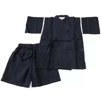 Jinbei Легко надевать, но настоящий материал из хлопка и льна Отлично подходит для пары с папой Jinbei Летняя одежда для мальчиков Дети Мальчики Дети на, (100см,