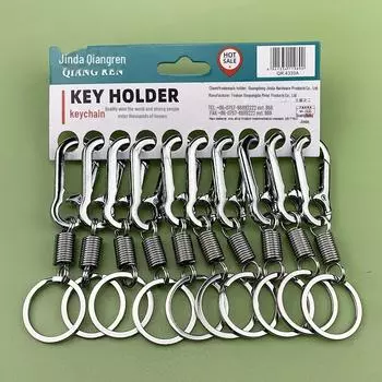 Jinda Qiangren 4333A Брелок-карта из нержавеющей стали с креплением в виде ложки для ушей Qiangren 4333A