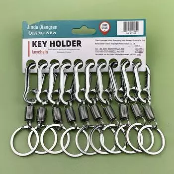 Jinda Qiangren 4333A гальванизированный брелок из нержавеющей стали с ложкой для ушей Qiangren 4333A