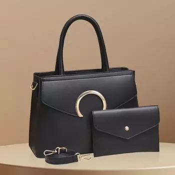 Jindi 2023 Кожаные сумки через плечо для матери и ребенка - Женские, большой вместимости, хит продаж