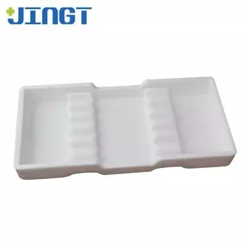 JINGT Стоматологическая паллета Сопротивление высокотемпературному высоковольтному разделительному лотку Классификационный инструмент Дисковый лоток Сепаратор лотков
