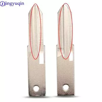 jingyuqin 1 шт./лот VAC102 автомобильный дистанционный ключ-лезвие для Renault Megan Modus Clio Modus Kangoo Logan Sandero Duster автомобильная сигнализация дубильная кора