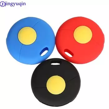 jingyuqin 1B дистанционный автомобильный ключ силиконовый чехол чехол для Benz Smart Fortwo 1998-2012 держатель в американском стиле