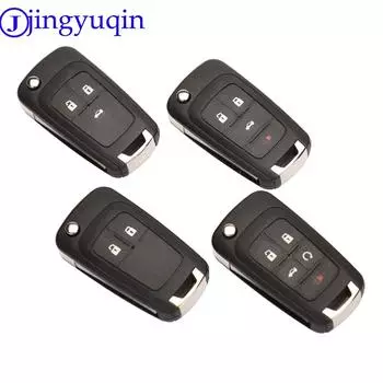 jingyuqin 2/3/4/5 B чехол для дистанционного ключа для OPEL VAUXHALL Insignia Astra Zafira для Chevrolet Cruze для Buick 5 buttons