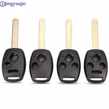 jingyuqin 2/3/4 кнопки автомобильный ключ чехол оболочка дистанционного брелока чехол для Honda Cr-V Civic Insight Ridgeline 2003 2008 2009