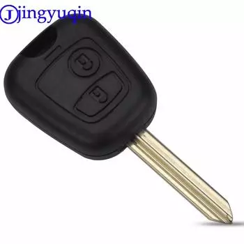 jingyuqin 2 Buttons Remote Car Key Shell Case Fob Cover For Peugeot Partner Expert Boxer SX9 For Citroen C-Elysee морская ракушка
