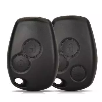 jingyuqin 2 кнопки брелок дистанционного управления чехол чехол неразрезанный для Renault Duster Modus Clio 3 Twingo DACIA Logan Sandero 2 Buttons голденрод бледно