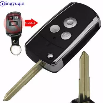 jingyuqin 3B Modified Remote Folding Flid Car Key Shell Cover Case Fob For Hyundai Sonata Moinca Elantra Right Blade морская ракушка