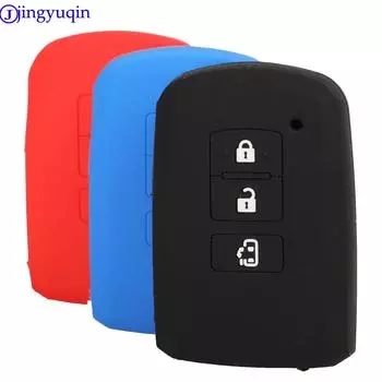 jingyuqin 3B Remote Car Key силиконовый чехол для Toyota Camry Corolla Avalon Rav4 Land Cruiser держатель стиль