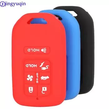 jingyuqin 6B Remote Car Key силиконовый чехол для Honda Civic Accord Pilot CRV 2015 2016 2017 2018 держатель стиль