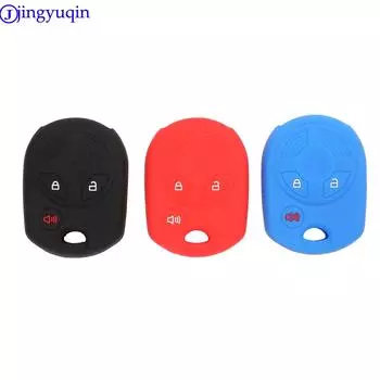 jingyuqin чехол для дистанционного ключа от машины силиконовый для FORD Expedition Mustang F150 F250-350 Super Duty аксессуары 2 3 4B