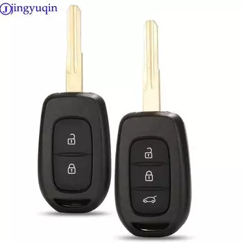 jingyuqin дистанционный ключ автомобиля для Renault 2/3 кнопки чехол для дистанционного ключа автомобиля убе