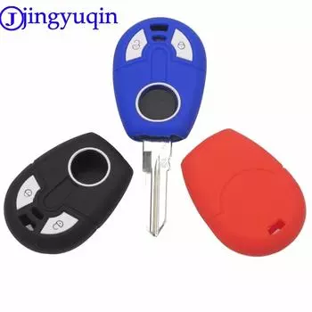 jingyuqin New Replacement Silicone Key Case Cover Case For Fiat transponder Key Brazil Positron 2 Buttons Remote Key чёрный