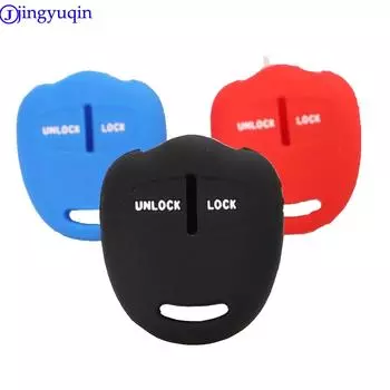 jingyuqin Remote 2 Buttons Car Key Case Silicone для Mitsubishi Outlander Colt LANCER Grandis Pajero Sport Parts