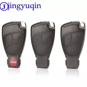 jingyuqin Замена 2/3/4 кнопки дистанционного ключа автомобиля брелок чехол чехол для Mercedes Benz BCE ML S CLK CL смарт-ключ сказочные