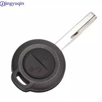 jingyuqinНовый дистанционный 2-кнопочный чехол для автомобильного ключа для Mitsubishi Colt Warior Carisma Spacestar Straight Key морская ракушка