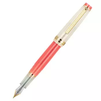 JINHAO 82S перьевая ручка с розовым золотом, тонкий кончик, гладкая классическая ручка для ежедневного письма (Белый порошок)