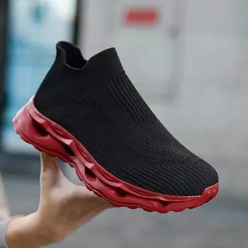 Jinjiang cold sticky new sports socks shoes men s lightweight casual shoes women s wear-resistant high-elastic foam-soled walking shoes 36