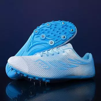 Jinjiang spike shoes track and field sprint men s professional spike shoes women s long jump sports students competition special elite running shoes 35