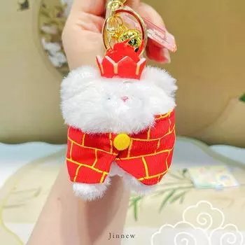 Jinnew Плюшевый Очаровательный Брелок Аксессуары с Четырьмя Персонажами Путешествия на Запад Tang Seng