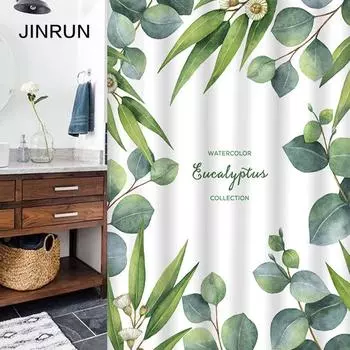 JINRUN утолщенная водонепроницаемая занавеска для ванной комнаты, устойчивая к плесени, занавеска для душа, занавеска для душевой перегородки, занавеска для душа, занавеска для ванной комнаты, бесплатная перфорация 80*180