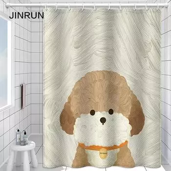 JINRUN утолщенная водонепроницаемая занавеска для ванной комнаты, устойчивая к плесени, занавеска для душа, занавеска для душевой перегородки, занавеска для душа, занавеска для ванной комнаты, бесплатная перфорация 80*180