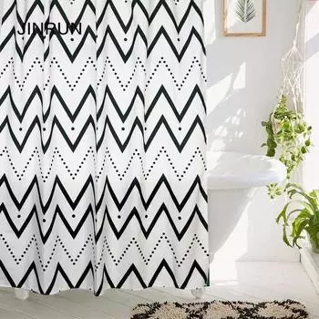 JINRUN утолщенная водонепроницаемая занавеска для ванной комнаты, устойчивая к плесени, занавеска для душа, занавеска для душевой перегородки, занавеска для душа, занавеска для ванной комнаты, бесплатная перфорация 80*180