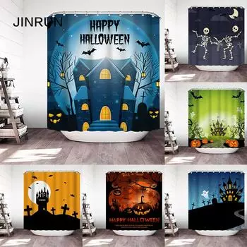 JINRUN утолщенная водонепроницаемая занавеска для ванной комнаты, устойчивая к плесени, занавеска для душа, занавеска для душевой перегородки, занавеска для душа, занавеска для ванной комнаты, бесплатная перфорация 180cmx120cm