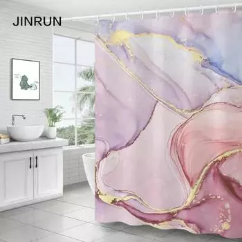 JINRUN утолщенная водонепроницаемая занавеска для ванной комнаты, устойчивая к плесени, занавеска для душа, занавеска для душевой перегородки, занавеска для душа, занавеска для ванной комнаты, бесплатная перфорация 180cmx120cm
