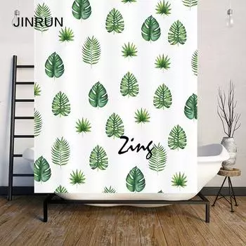 JINRUN утолщенная водонепроницаемая занавеска для ванной комнаты, устойчивая к плесени, занавеска для душа, занавеска для душевой перегородки, занавеска для душа, занавеска для ванной комнаты, бесплатная перфорация 80*180