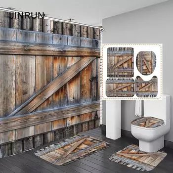 JINRUN утолщенная водонепроницаемая занавеска для ванной комнаты, устойчивая к плесени, занавеска для душа, занавеска для душевой перегородки, занавеска для душа, занавеска для ванной комнаты, бесплатная перфорация 90x180