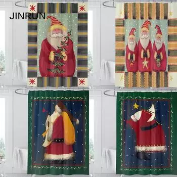 JINRUN утолщенная водонепроницаемая занавеска для ванной комнаты, устойчивая к плесени, занавеска для душа, занавеска для душевой перегородки, занавеска для душа, занавеска для ванной комнаты, бесплатная перфорация 90*180cm