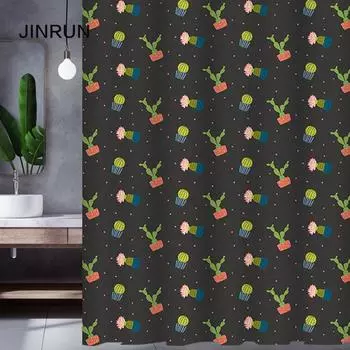 JINRUN утолщенная водонепроницаемая занавеска для ванной комнаты, устойчивая к плесени, занавеска для душа, занавеска для душевой перегородки, занавеска для душа, занавеска для ванной комнаты, бесплатная перфорация 80*180cm