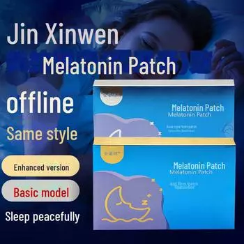 Jinsai Jinxin мелатониновый пластырь для сна Enhanced 10cm*10 patches