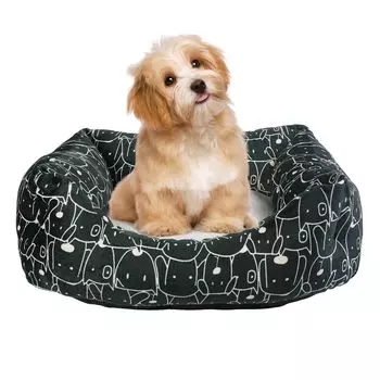 JinYin Pet Cat Dog Pet For Air Conditioned Small Warm Warm Cold Winter All Year Cold Suitable for Dogs and Cats Bed, Bed, Bed, Cushion, Rooms, Dogs, чёрный