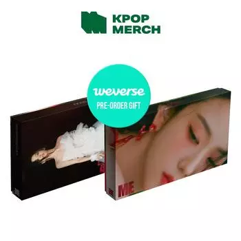 JISOO (Blackpink) - Мэн (Вкл.. Weverse ПОБ) Black