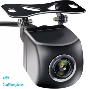 JISUIDA Автомобильный видеорегистратор с зеркалом заднего вида, потоковой передачей HD, 10-дюймовым дисплеем, 4-контактным разъемом 1080P, водонепроницаемой камерой заднего вида