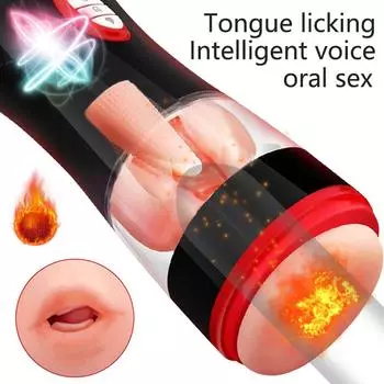 JIUAI автоматический минет, мужские мастурбаторы для мужчин, настоящие товары для взрослых, 18 машин для сосания, мужская силиконовая кукла-вагина, сексуальная игрушка для мастурбации