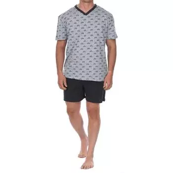 JJBCH5000 мужские пижамы и шорты с короткими рукавами