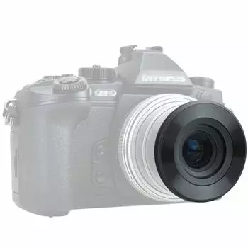 JJC Автоматическая крышка объектива для Olympus Digital ED EZ Olympus Digital 17 мм Panasonic Lumix G Vario ASPH, совместимая с объективом Open/Close M.Zuiko 14-42 мм F3.5-5.6