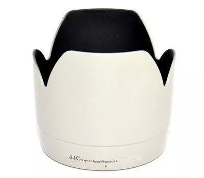 JJC Professional LH74T White Tulip Flower Lens Hood For canon F 4 Lens Replaces canon ET74 by JJC 70-200mm ET-74 [item]