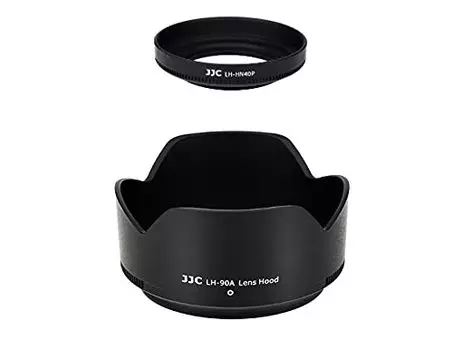 JJC Reversible Lens Hood for Nikon Nikkor Z Mount DX Lens Compatible with NIKON Z50 Dual Lens Kit Screw-in + HN-40 + HB-90A 16-50mm & 50-250mm
