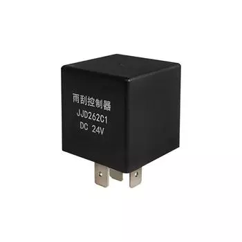 JJD262C1 Автомобильный стеклоочиститель DC Control Прерывистое реле 24 В 20 А 6-контактный мигающий индикатор для грузовиков и автобусов 24V