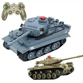 JJRC Simulation War Тактический 2,4G RC Tank Q85 Модель Детская игрушка синий