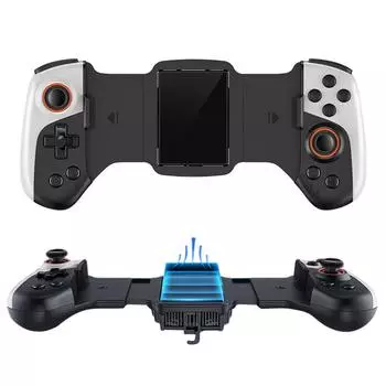 JK02 Телескопический игровой контроллер с полупроводниковым радиатором, игровой охладитель, ручка для игрового джойстика для мобильных телефонов IOS/Switch/Android зелёный