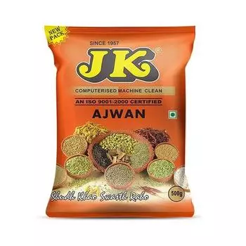 JK Ajwan l Премиальные семена карамболя | Аджван | Целые семена аджвана | - 500 г (УПАКОВКА 1)