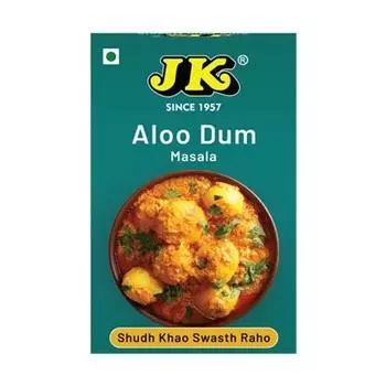 JK Aloo Dum Masala – настоящая острая картофельная смесь карри, готовая к приготовлению, без искусственных консервантов, вкусная и ароматная индийская масала 100 г