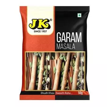 JK Garam Masala Whole | Смесь цельных специй премиум-класса | Настоящая индийская гарам масала для приготовления пищи | Sabut Khada Masala | Sabut, Cinnamon 50 Gm